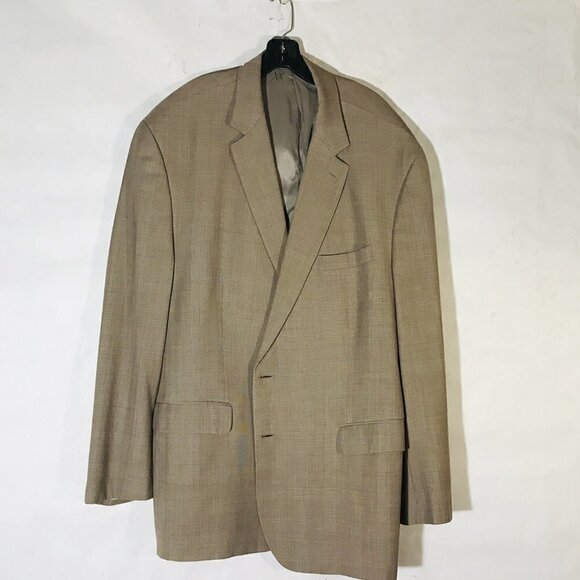 Ralph Ralph Lauren Blazer Sports Coat Jacket Gray Grey 52L Wool Light 2 Button - Picture 9 of 16